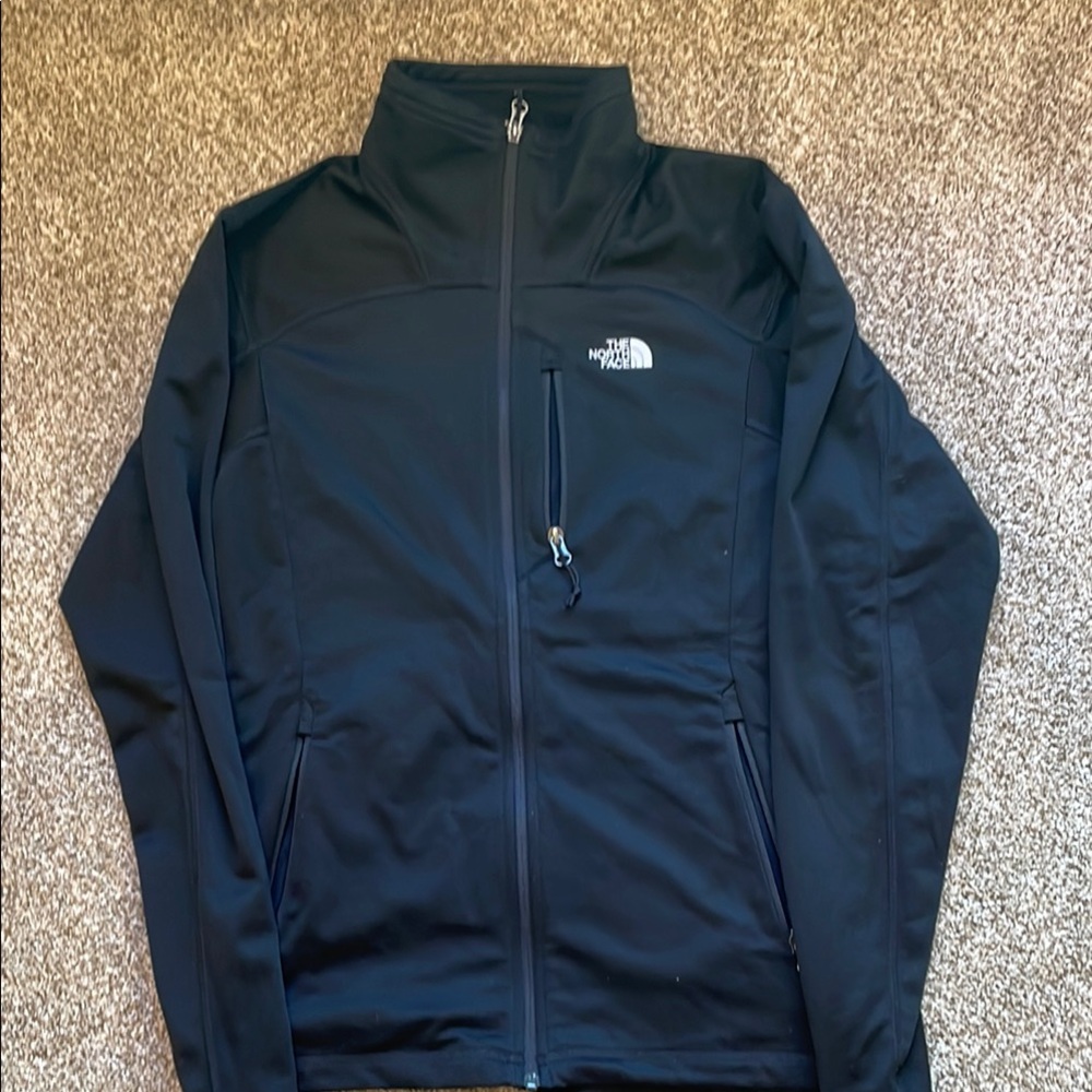 The North Face Black Performance Jacket with High Collar